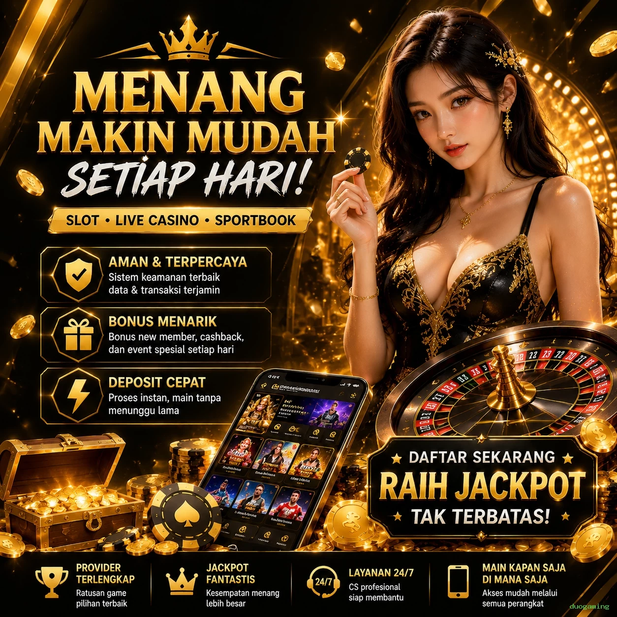 Berbagai Jenis Permainan yang Tersedia di duogaming