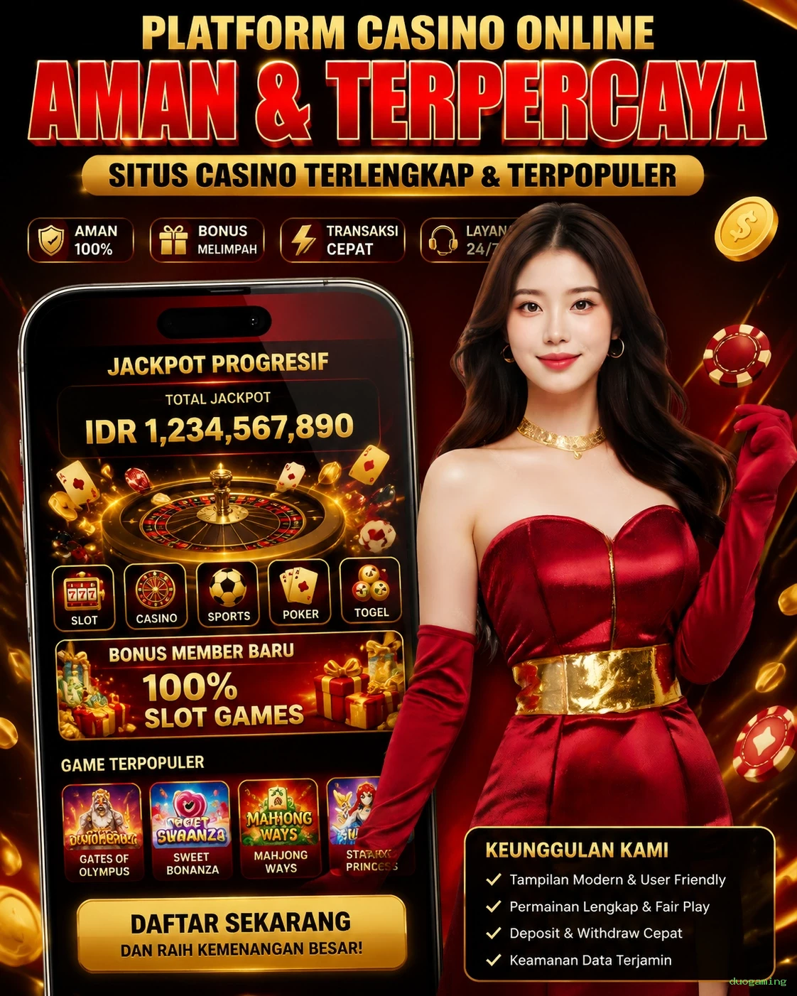 duogaming Dukungan Pelanggan